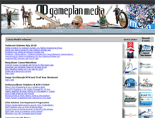 Tablet Screenshot of gameplanmedia.co.za
